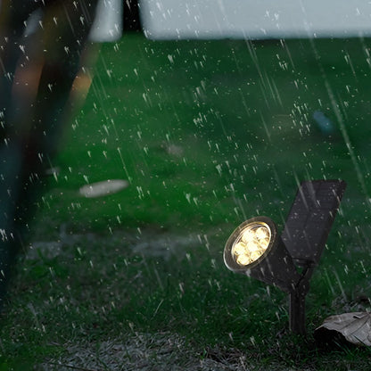 Solar Powered Waterproof Spotlights – Modern Landscape Accent Lights