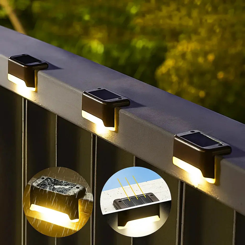Solara Solar Garden Lights - Weatherproof Outdoor Lighting, Motion Sensor