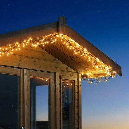 Solara Solar String Lights - Weatherproof, Automatic Sensor Outdoor Lighting