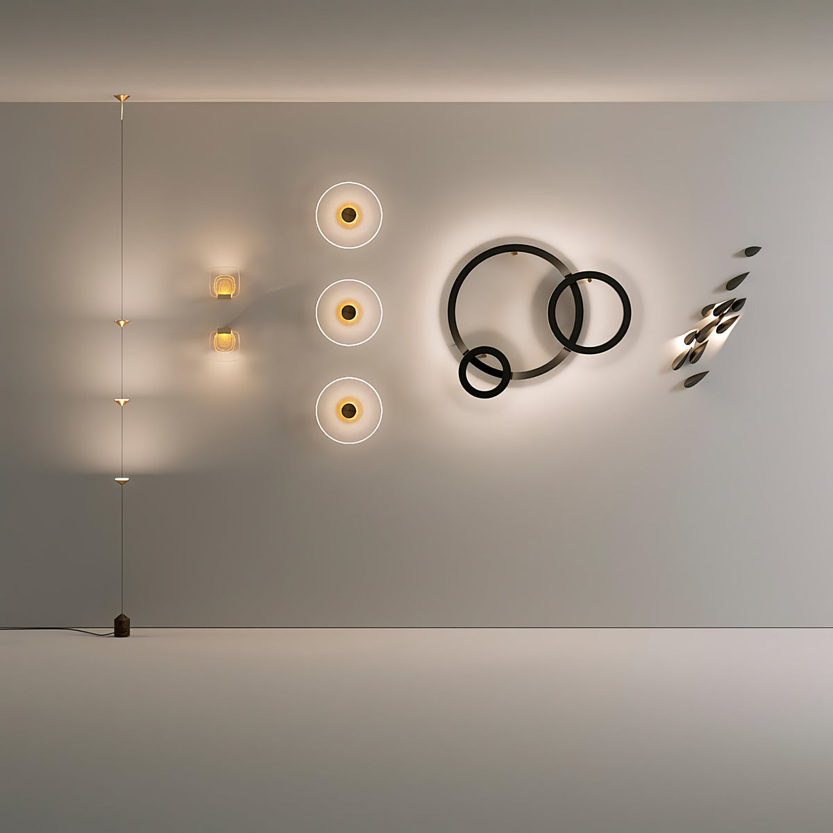 LED Floor Lamp with Marble Counterweight and Adjustable Pull Cable for Living Room Bedroom Reading Corner Modern Home Decor Ambient Task Lig