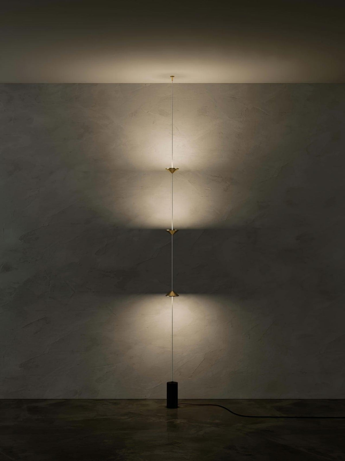 LED Floor Lamp with Marble Counterweight and Adjustable Pull Cable for Living Room Bedroom Reading Corner Modern Home Decor Ambient Task Lig