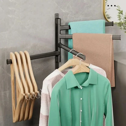 SWIVELORA – Rotatable Wall Mounted Towel Rack