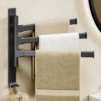 SWIVELORA – Rotatable Wall Mounted Towel Rack