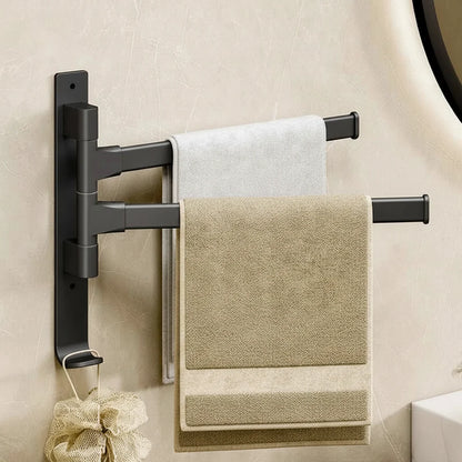 SWIVELORA – Rotatable Wall Mounted Towel Rack