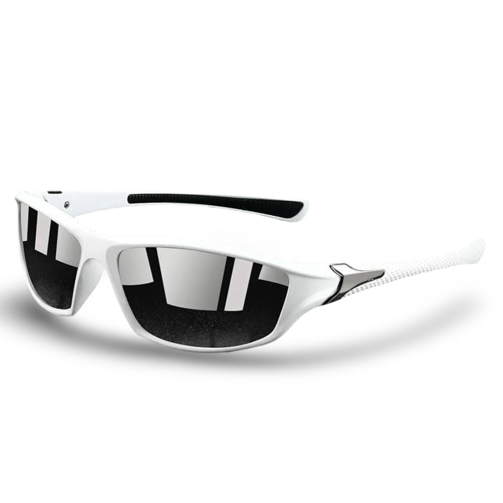 Lunettes de soleil sport enveloppantes avec protection UV400 – Verres polarisants pour le cyclisme, la course à pied, la randonnée et les sports de plein air – Lunettes anti-reflets