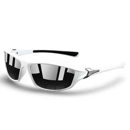 Lunettes de soleil sport enveloppantes avec protection UV400 – Verres polarisants pour le cyclisme, la course à pied, la randonnée et les sports de plein air – Lunettes anti-reflets