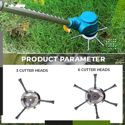 Tête de débroussailleuse robuste – Brosse métallique pour désherbage et élimination de la mousse