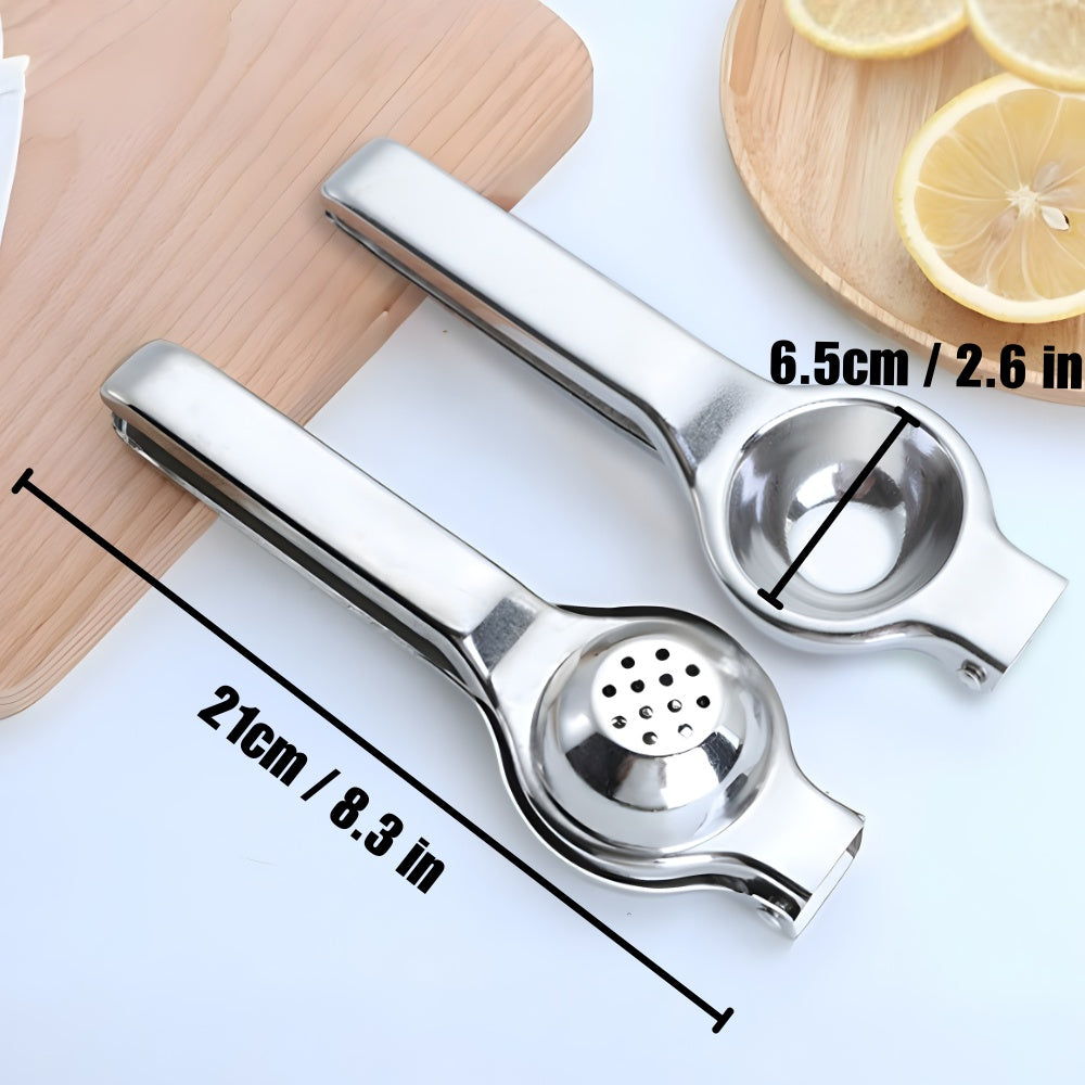 Presse-agrumes manuel – Presse-citron robuste pour citrons, limes et oranges – Construction en acier de qualité alimentaire