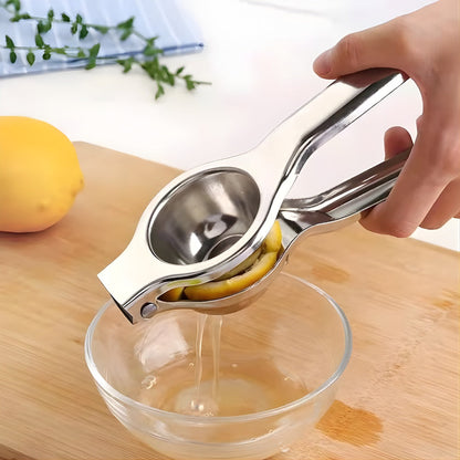 Presse-agrumes manuel – Presse-citron robuste pour citrons, limes et oranges – Construction en acier de qualité alimentaire