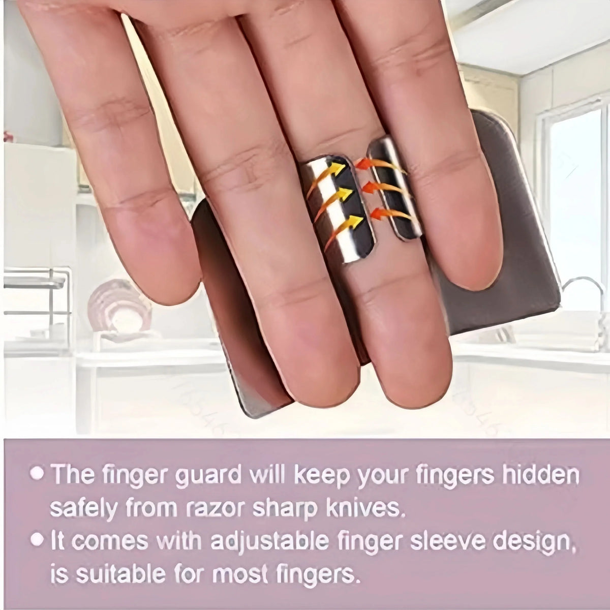 SAFECUT – Finger Guard Protector for Safe Kitchen Chopping