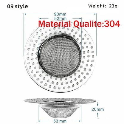 DRAINOVA – Stainless Steel Sink Drain Strainer