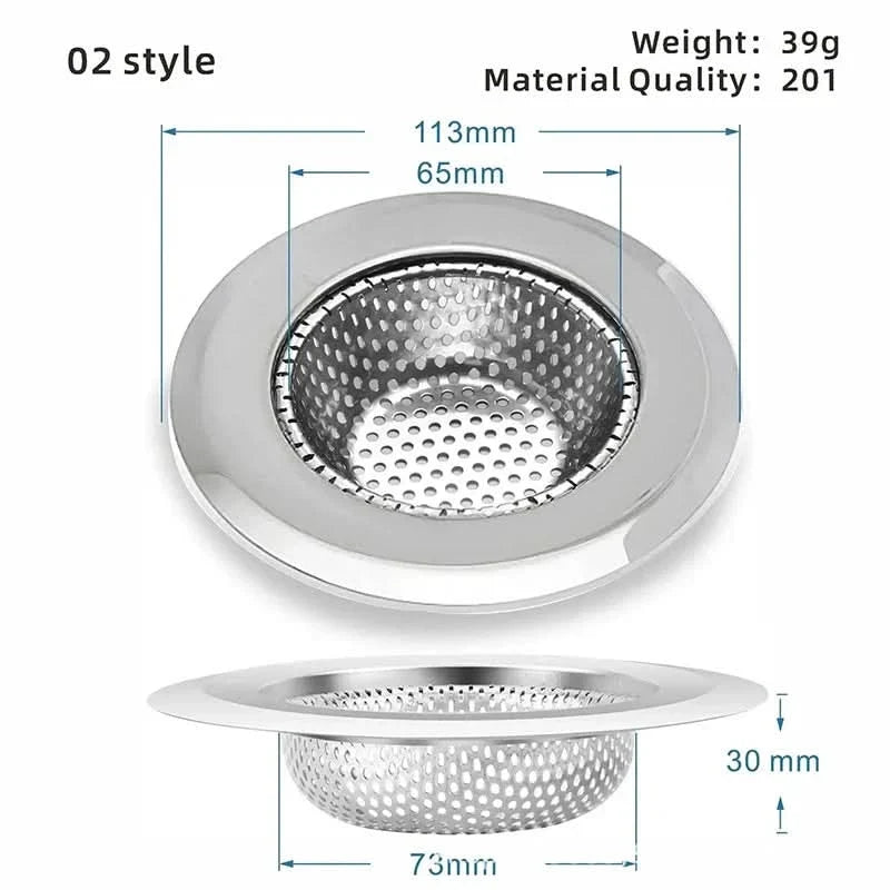 DRAINOVA – Stainless Steel Sink Drain Strainer