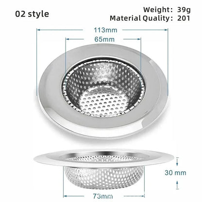 DRAINOVA – Stainless Steel Sink Drain Strainer