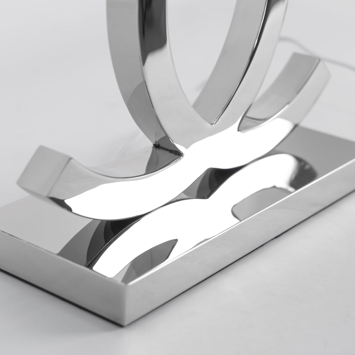 Stella Table Lamp | Stainless Steel, Modern Design for Bedroom or Desk
