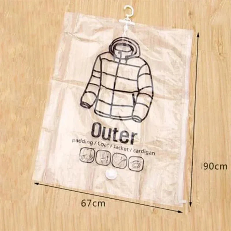 Storage Solutions | Vacuum Storage Bags for Clothes with Dustproof Design | Space-Saving Organizers for Efficient Closet Management