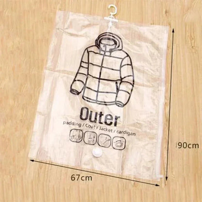 Storage Solutions | Vacuum Storage Bags for Clothes with Dustproof Design | Space-Saving Organizers for Efficient Closet Management