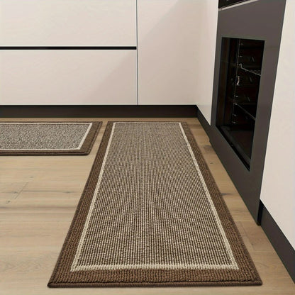 Strata Elegance Kitchen Mat - Cushioned Anti-Fatigue, Durable Polypropylene
