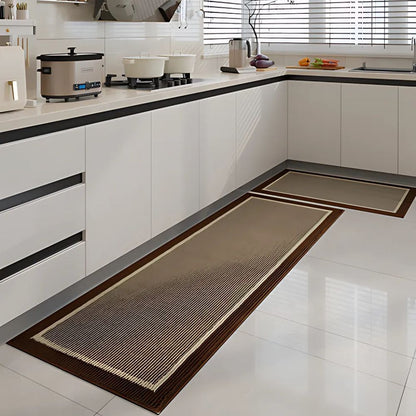 Strata Elegance Kitchen Mat - Cushioned Anti-Fatigue, Durable Polypropylene