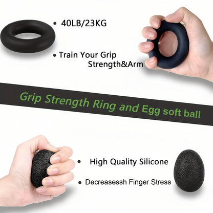 Strength Pro | Adjustable Hand Gripper Set with Metal Build | Forearm Trainer for Enhanced Grip Power