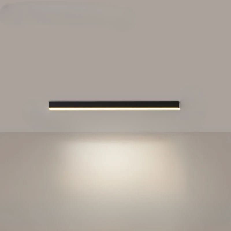 LED Flush Mount Fixture 24 Inch Aluminum Contemporary Overhead Light for Kitchen Dining Room Hallway Office Bedroom Energy-Saving Integrated