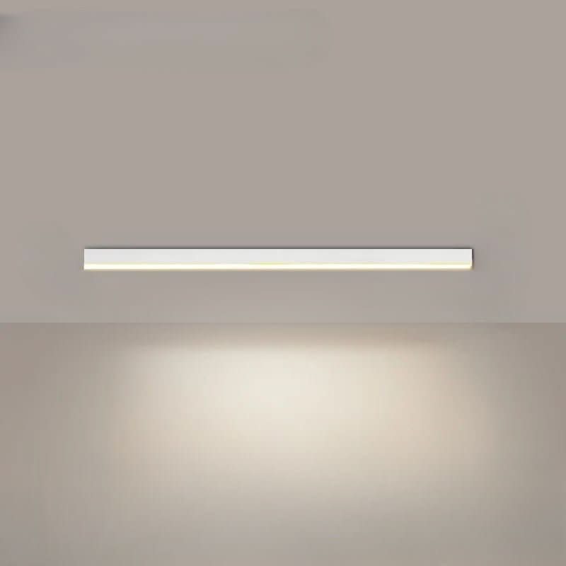LED Flush Mount Fixture 24 Inch Aluminum Contemporary Overhead Light for Kitchen Dining Room Hallway Office Bedroom Energy-Saving Integrated