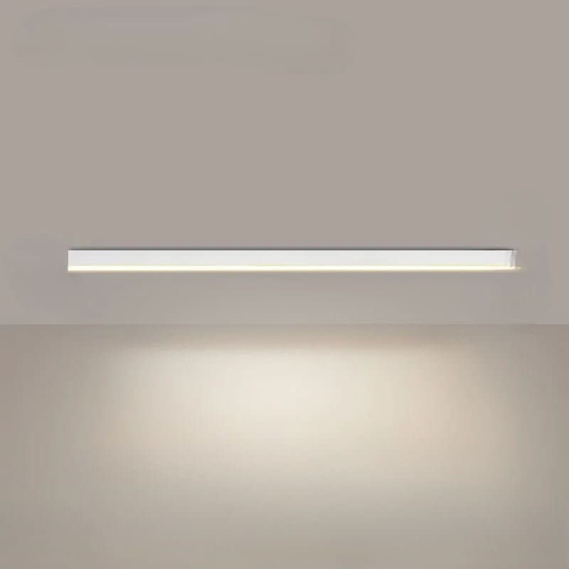 LED Flush Mount Fixture 24 Inch Aluminum Contemporary Overhead Light for Kitchen Dining Room Hallway Office Bedroom Energy-Saving Integrated