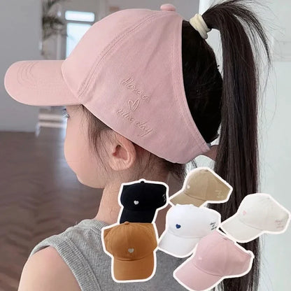 SUNHEART CAP – Lightweight kids baseball cap with breathable summer comfort