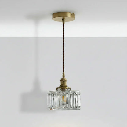 Glass Dome Drop Light E27 Socket Adjustable Cord 7-Inch Shade Textured Finish Kitchen Island Dining Area Copper Accent