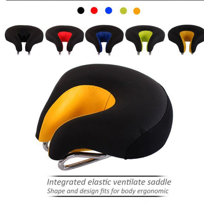 Ergonomic Pressure-Relief Bike Seat with Extra Cushioning for Mountain and Road Cycling