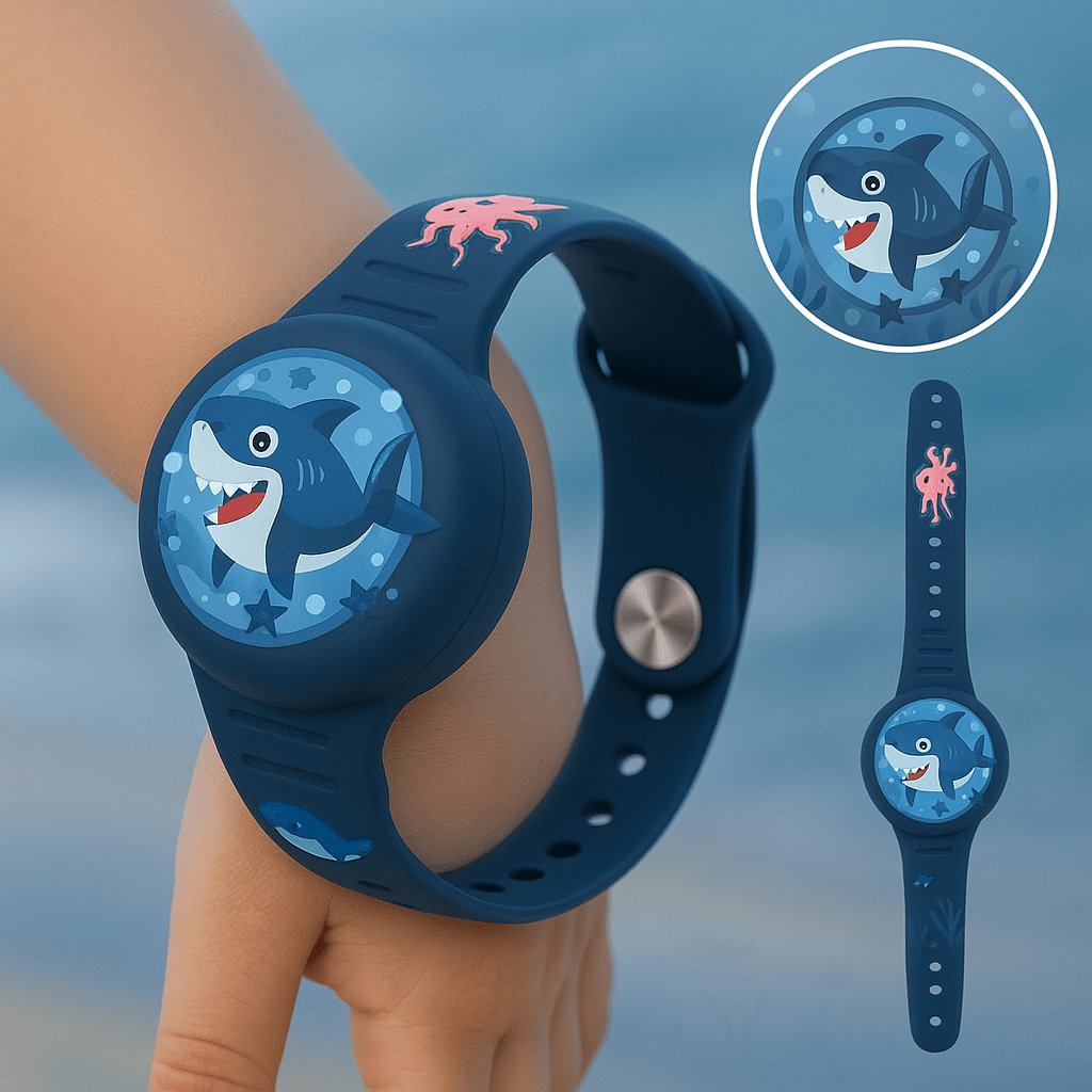 Kids Location Tracker Wristband – Adjustable GPS Watch for Children with Soft Strap & Playful Design – Real-Time Monitoring – Lightweight