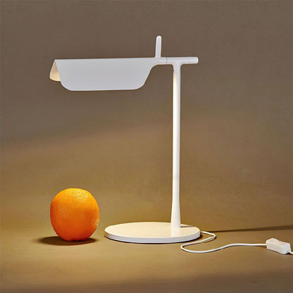 LED Desk Lamp with Horizontal Bar Light for Home Office & Study Areas | Modern Iron Task Lighting for Workspace Reading | Adjustable Warm &