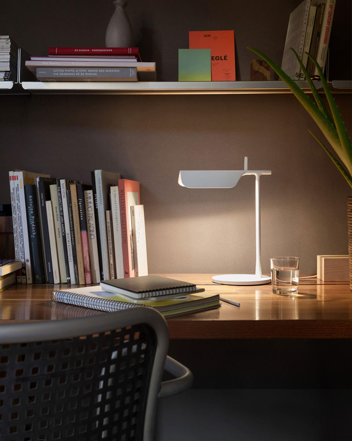 LED Desk Lamp with Horizontal Bar Light for Home Office & Study Areas | Modern Iron Task Lighting for Workspace Reading | Adjustable Warm &