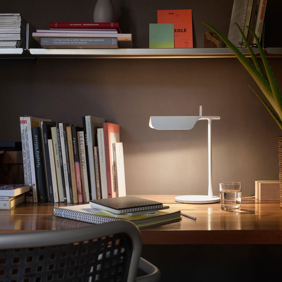 LED Desk Lamp with Horizontal Bar Light for Home Office & Study Areas | Modern Iron Task Lighting for Workspace Reading | Adjustable Warm &