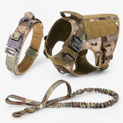 STRONGPAW – Tactical Dog Harness Adjustable Control Handle Pet Vest