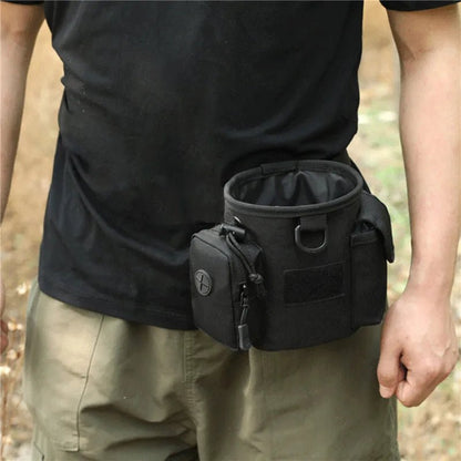 TacticalPouch | Dog Treat Pouch with Quick Access Design | Versatile Training Bag for Walks and Snacks