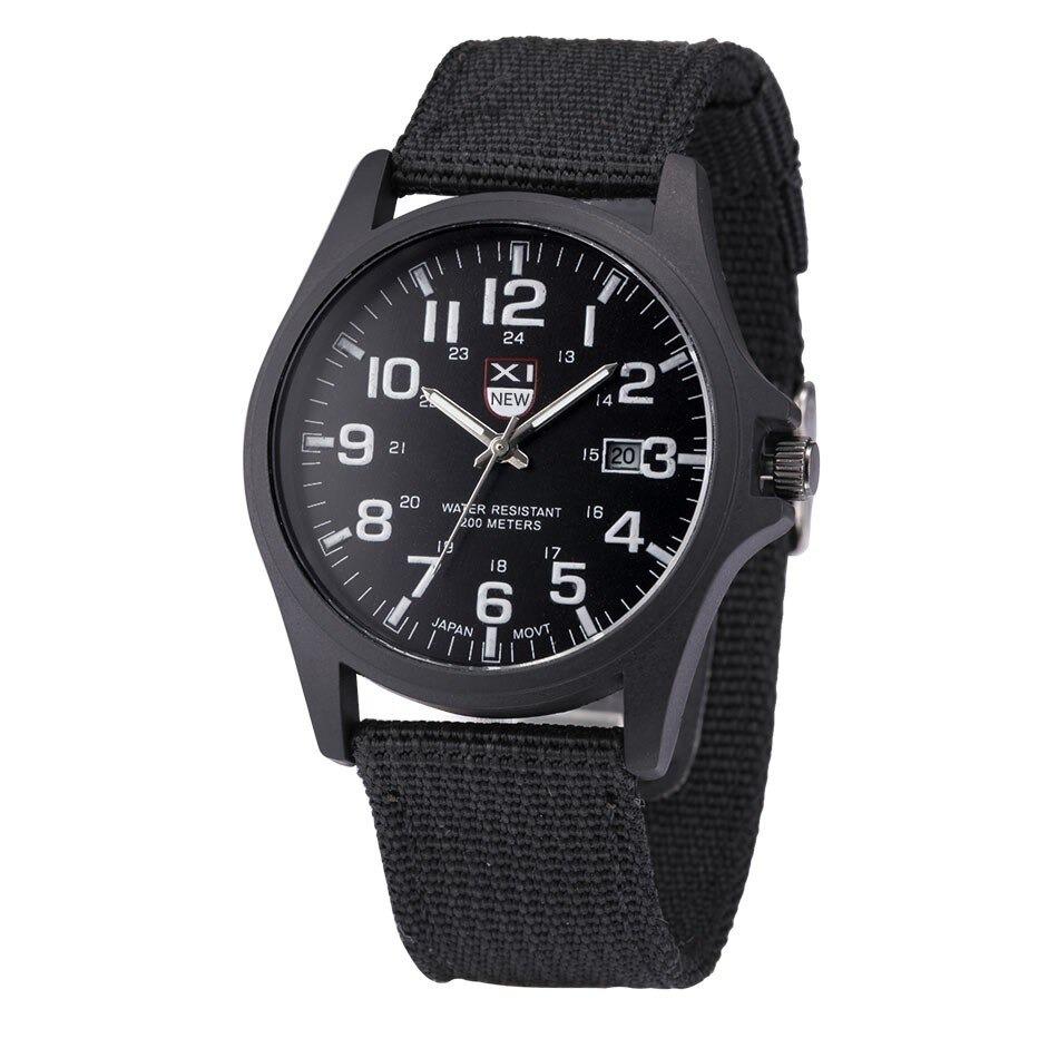 Rugged Field Watch for Men – Shock-Resistant Outdoor Timepiece with Luminous Dial & 656 ft Water Resistance for Hiking, Camping, Survival