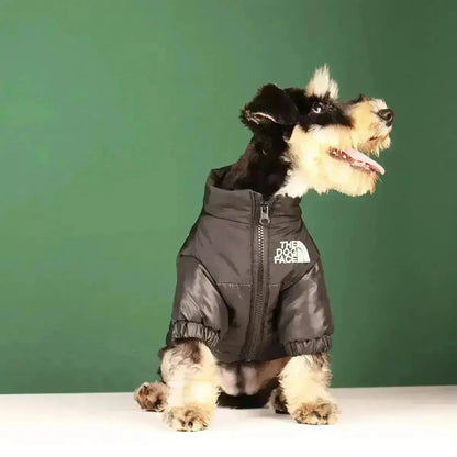 Insulated Windproof Dog Winter Coat with Soft Fleece Lining for Cold Weather Protection, Outdoor Walks & Active Play