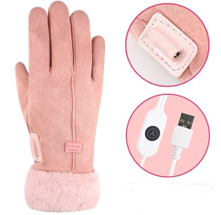 ThermoTouch | Heated Gloves with Waterproof Design & Touchscreen Capability | 3 Adjustable Heat Levels for Ultimate Warmth