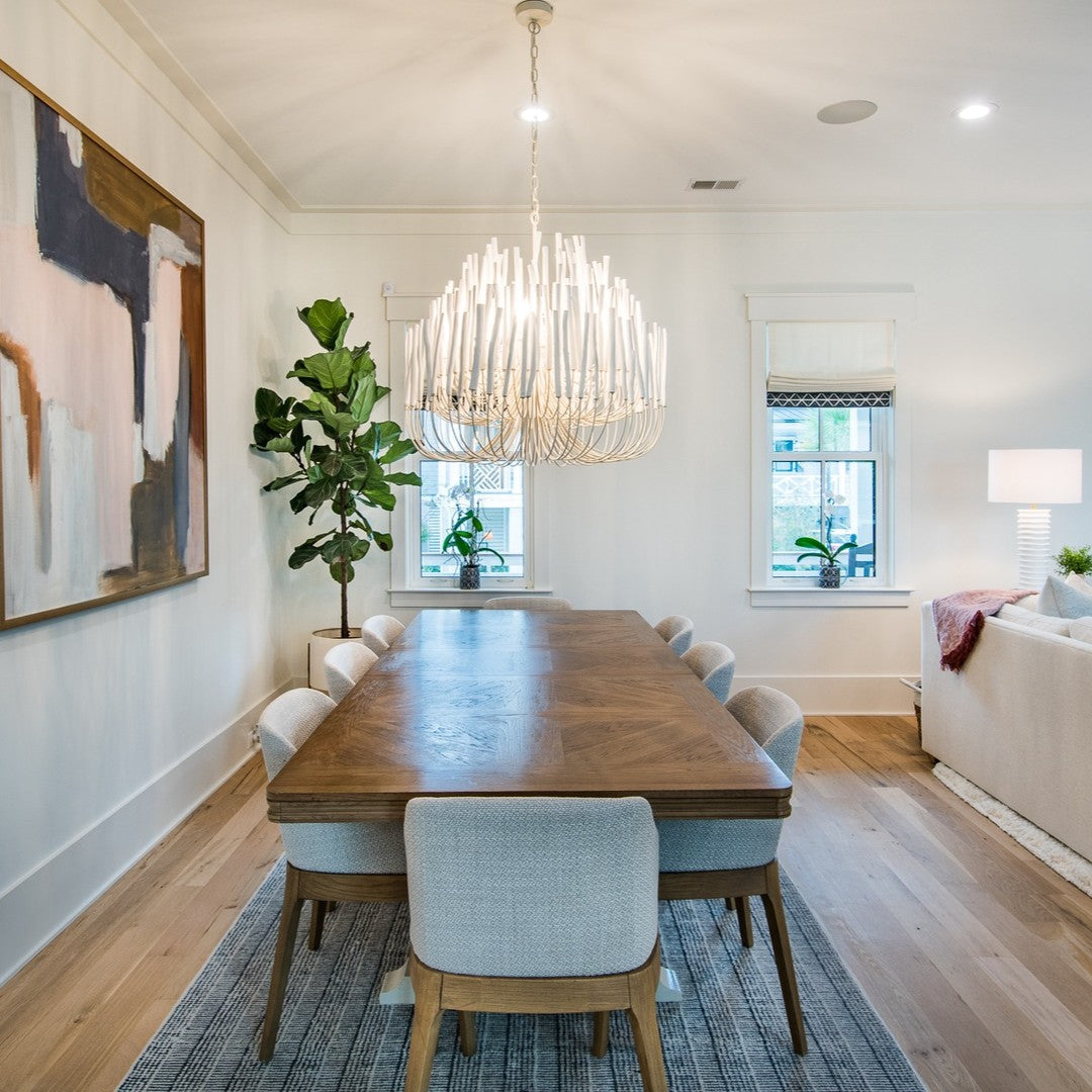 Layered Stick Pendant Light Fixture Metal Construction Adjustable Height Dining Room Entryway Foyer Modern Overhead Illumination Statement P