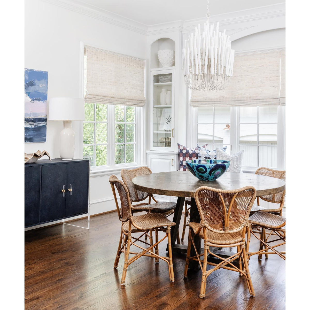 Layered Stick Pendant Light Fixture Metal Construction Adjustable Height Dining Room Entryway Foyer Modern Overhead Illumination Statement P