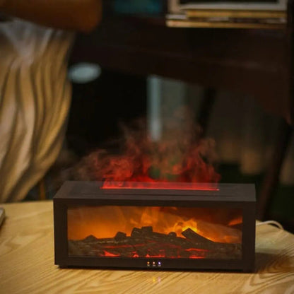 Cheminée de table compacte avec télécommande