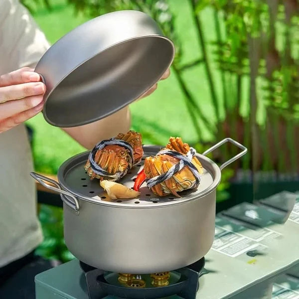GEARLIVA – Camping Cooking Set for Hiking & Bushcraft Trips