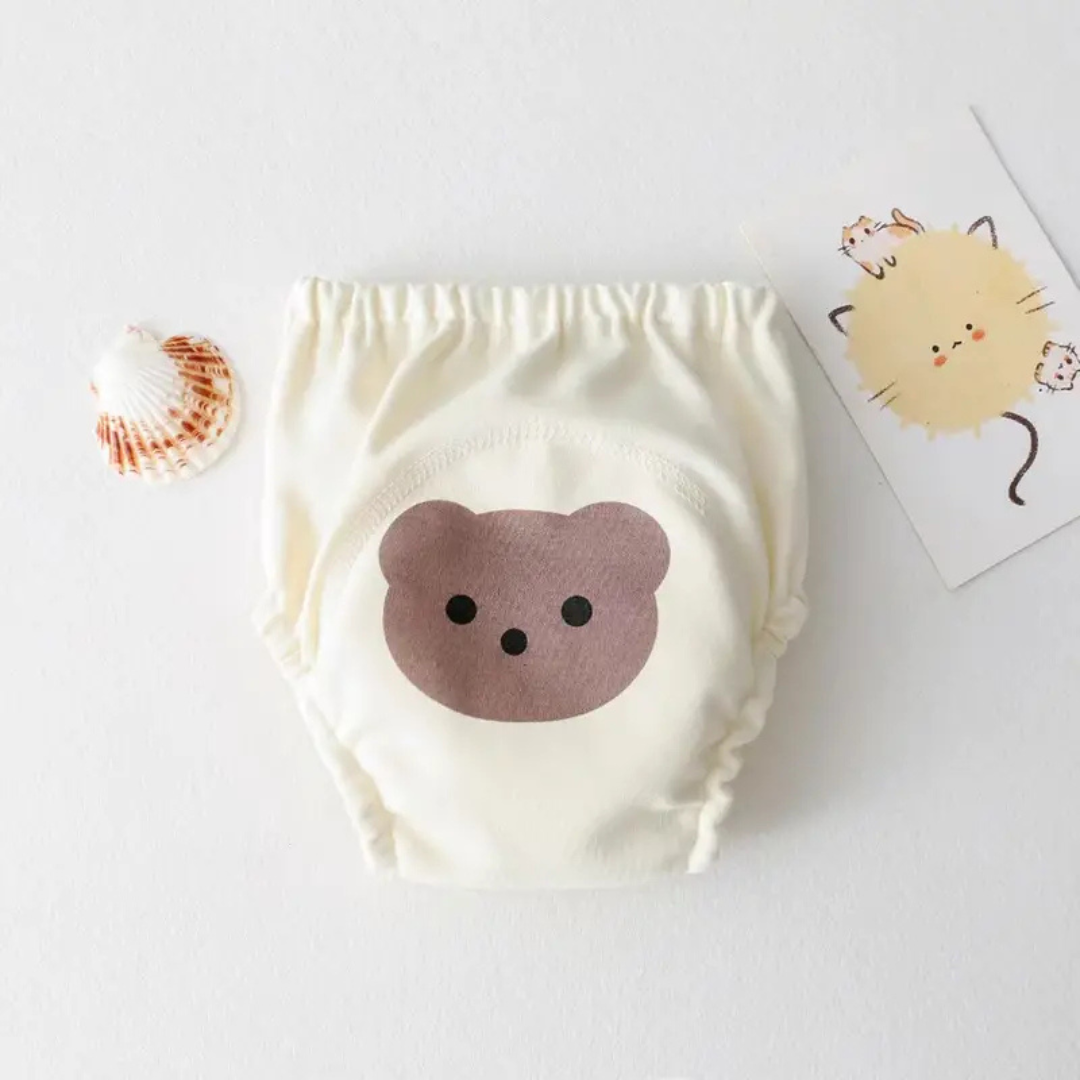 Toddler Potty Training Pants with Waterproof Lining | Soft Cotton Underwear for Comfort and Support