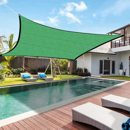 Voile d'ombrage ShadeGuard – Voile d'ombrage imperméable – Protection extérieure contre les UV et la pluie