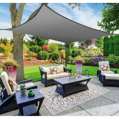 Voile d'ombrage ShadeGuard – Voile d'ombrage imperméable – Protection extérieure contre les UV et la pluie