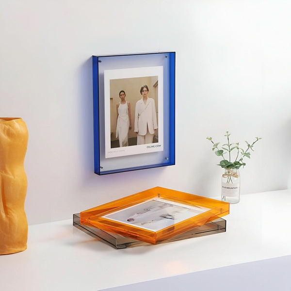 CLEARVUE – Transparent Acrylic Photo Frame Minimalist Design