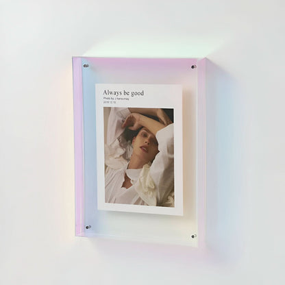 CLEARVUE – Transparent Acrylic Photo Frame Minimalist Design