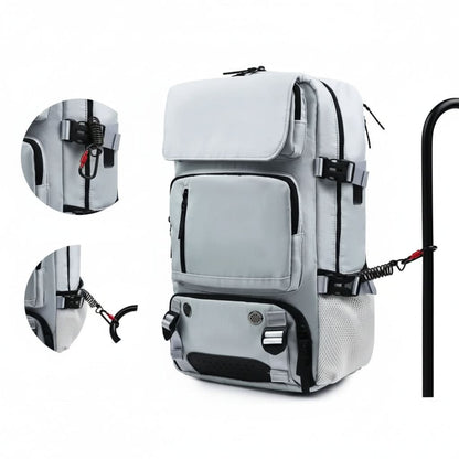 JETPACKER – Large Waterproof Travel Backpack USB Charging Port