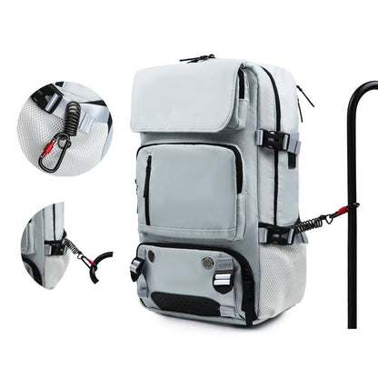 Sac à dos de voyage avec compartiment à chaussures, sac à dos imperméable pour ordinateur portable avec port USB, sac à dos antivol pour homme