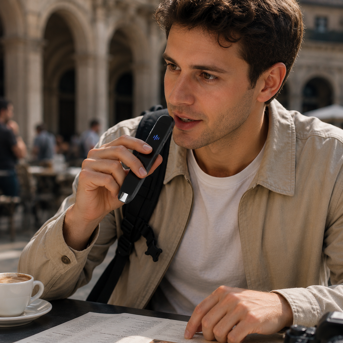 Travel Translator Pen | Voice Language Scanner with Text Scanning | Compact Device for Easy Communication